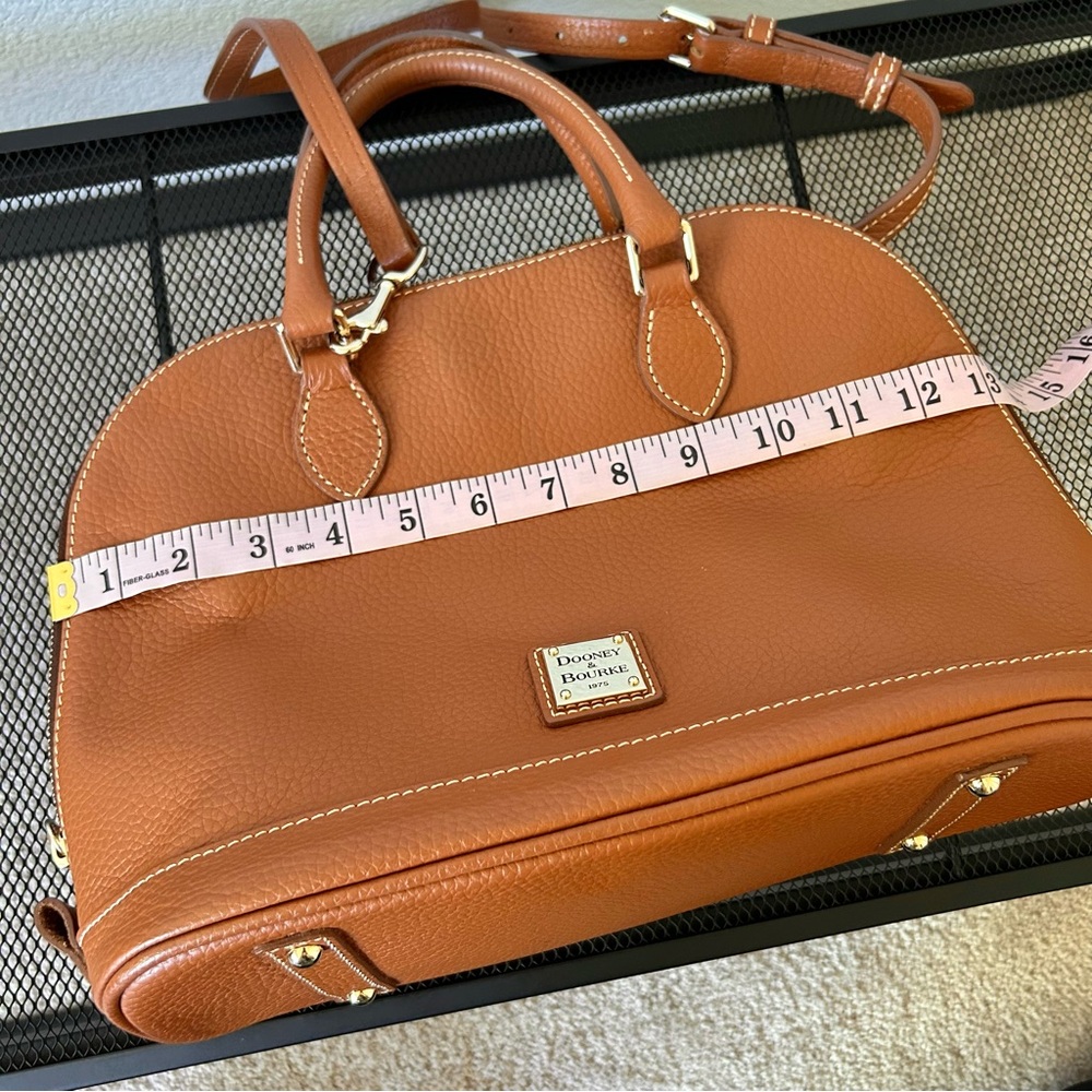 Dooney & Bourke Pebble Grain Zip Satchel - Picture 14 of 14